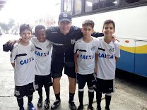 Atletas do Porto Ferreira F.C. realizam treinamento de uma semana no Santos F.C.