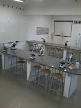 Aulas de prática de laboratório aproximam os alunos da Djalma Forjaz do saber científico