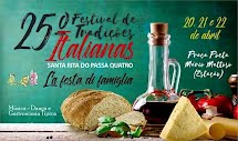 Festa de Tradições Italianas de Santa Rita do Passa Quatro acontece nos dias 20, 21 e 22 de abril