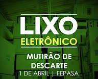 Mutirão do lixo eletrônico acontece neste sábado na antiga estação da Fepasa