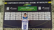 Atleta Ricardo Ponciano representou o Clube de Campo no Campeonato Brasileiro Juvenil de Natação