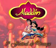 Escola Municipal de Música e Artes, com o Grupo Damaso, apresenta "Aladdin" do V Festival de Dança