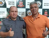 Deputado federal Major Olímpio visita Quartel da Polícia Militar em Porto Ferreira