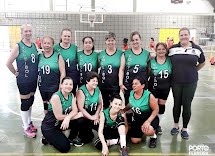 Equipes femininas de vôlei disputaram partidas nas categorias 50 anos e infantil