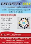 ETEC Prof. Jadyr Salles promove no início de outubro a EXPOETEC 2016