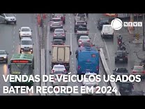 Em 2024 vendas de veículos usados chegaram a quase 16 milhões; maior marca em 13 anos