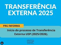 USP Abre Inscrições para transferência externa com prazo até 5 de Maio