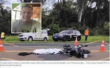 Pirassununga: motociclista morre em acidente com caminhão na Rodovia Pira-Cachoeira (SP-201)