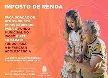 Atenção contribuinte do IRPF!  Destine seu Imposto de Renda para entidades sociais de Porto Ferreira