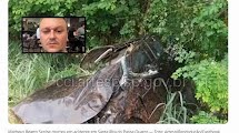 Santa Rita do Passa Quatro: Motorista morre ao bater carro contra árvore e capotar na SPA-241