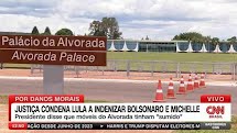 Justiça condena Lula a indenizar Bolsonaro e Michelle por danos morais no caso dos móveis do Palácio