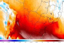 Clima & Tempo: nesta semana que começa, a massa de ar seco e quente sobre o Brasil intensificará