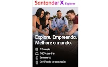 Santander X oferece programa global de empreendedorismo para projetos de impacto social