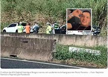Jovem de Porto Ferreira morre atropelado por caminhão após cair de moto na Anhanguera 