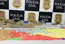 Polícia Civil de São Carlos "prende casal" com 4 mil comprimidos de ecstasy