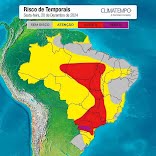 Clima & Tempo: Primavera termina com risco de temporal no Brasil