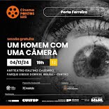 Pontos MIS de Porto Ferreira apresenta nesta quarta (04/12) o filme  “Um Homem com uma Câmera”, 