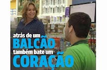 Atrás de um balcão também bate um coração!