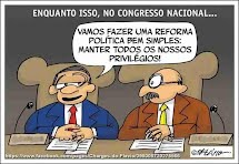 Políticos do Centrão: trabalham somente para manutenção de seus privilégios; dane-se o país