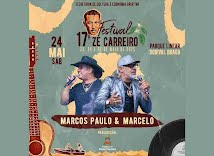 Marcos Paulo & Marcelo encerrará a noite deste sábado no 17º Festival Zé Carreiro de Porto Ferreira