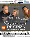 Teatro Municipal de Porto Ferreira recebe dia 30/01 a comédia "Quase Cinquenta Tons de Cinza" 