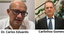 Carlinhos Gomes e Carlos Eduardo serão homenageados com os Títulos de Cidadão de Porto Ferreira